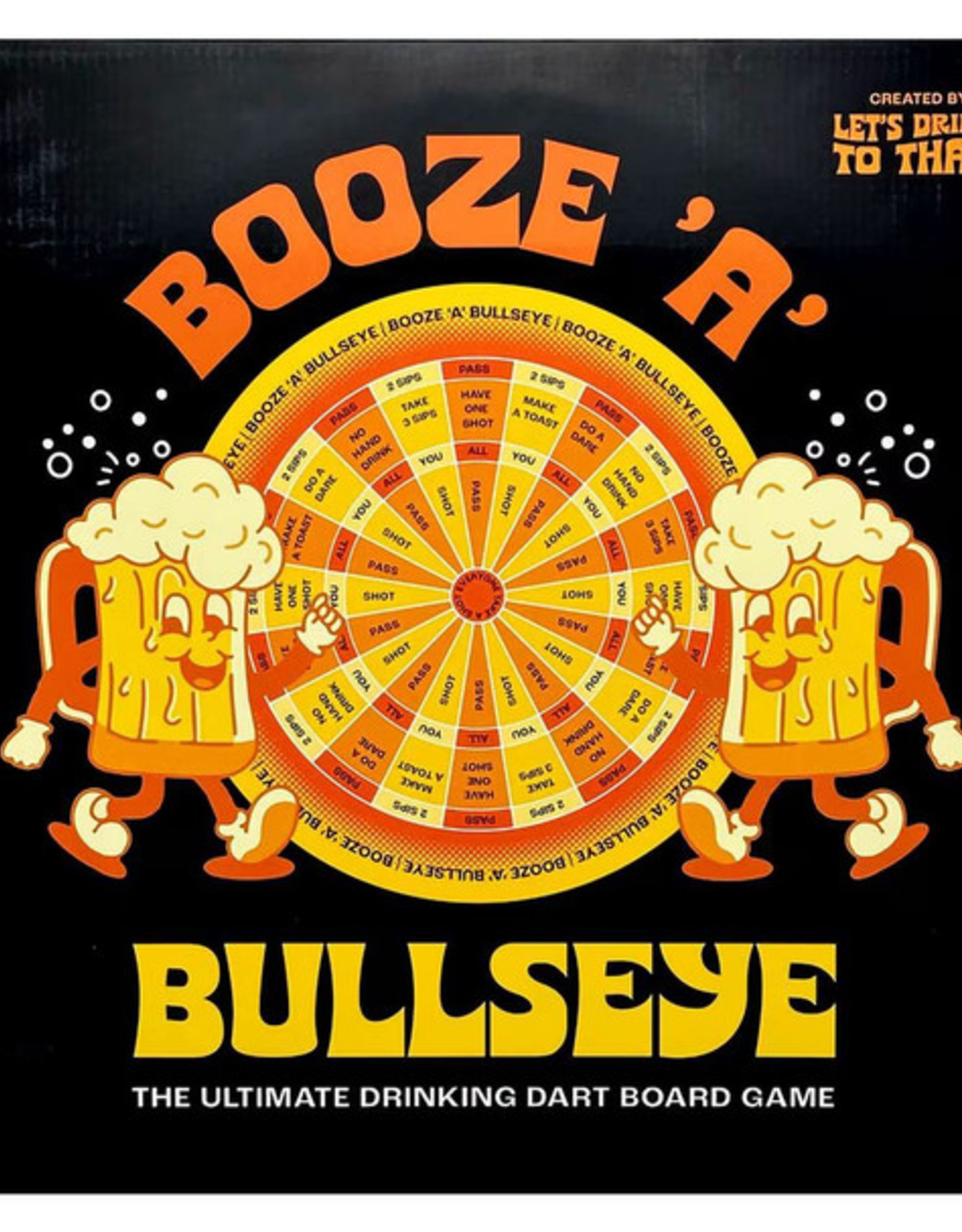 Booze 'A' Bullseye Magnetic Dart Game