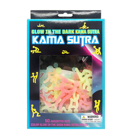 Kama Sutra Glow In The Dark Wall Stickers - 50 Pack
