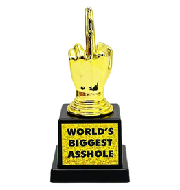World's Biggest Asshole Trophy - 4.7"