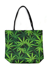Techno Jute Tote Bag - Leaf