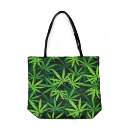 Techno Jute Tote Bag - Leaf