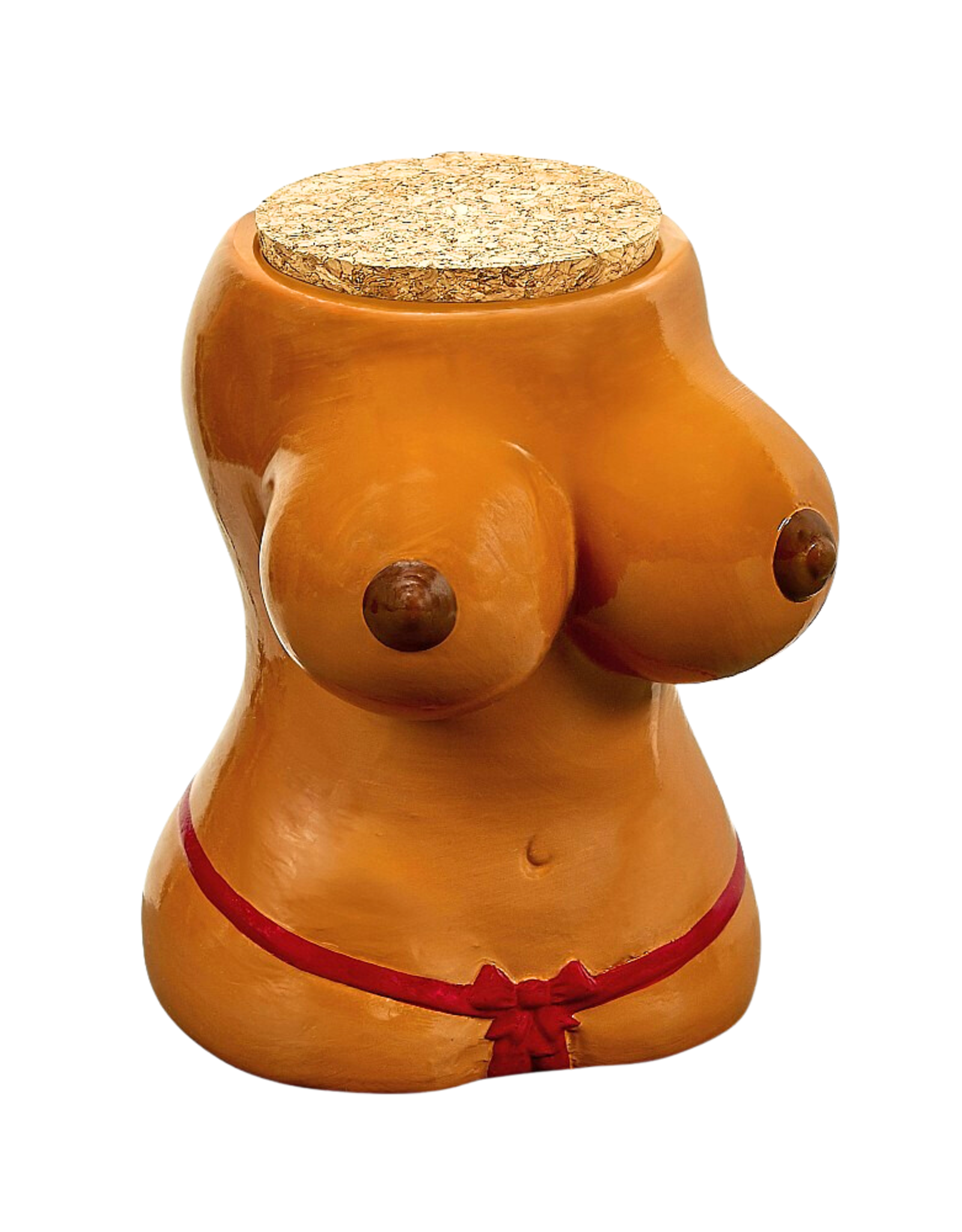 Deep Toned Sexy Lady Stash Jar