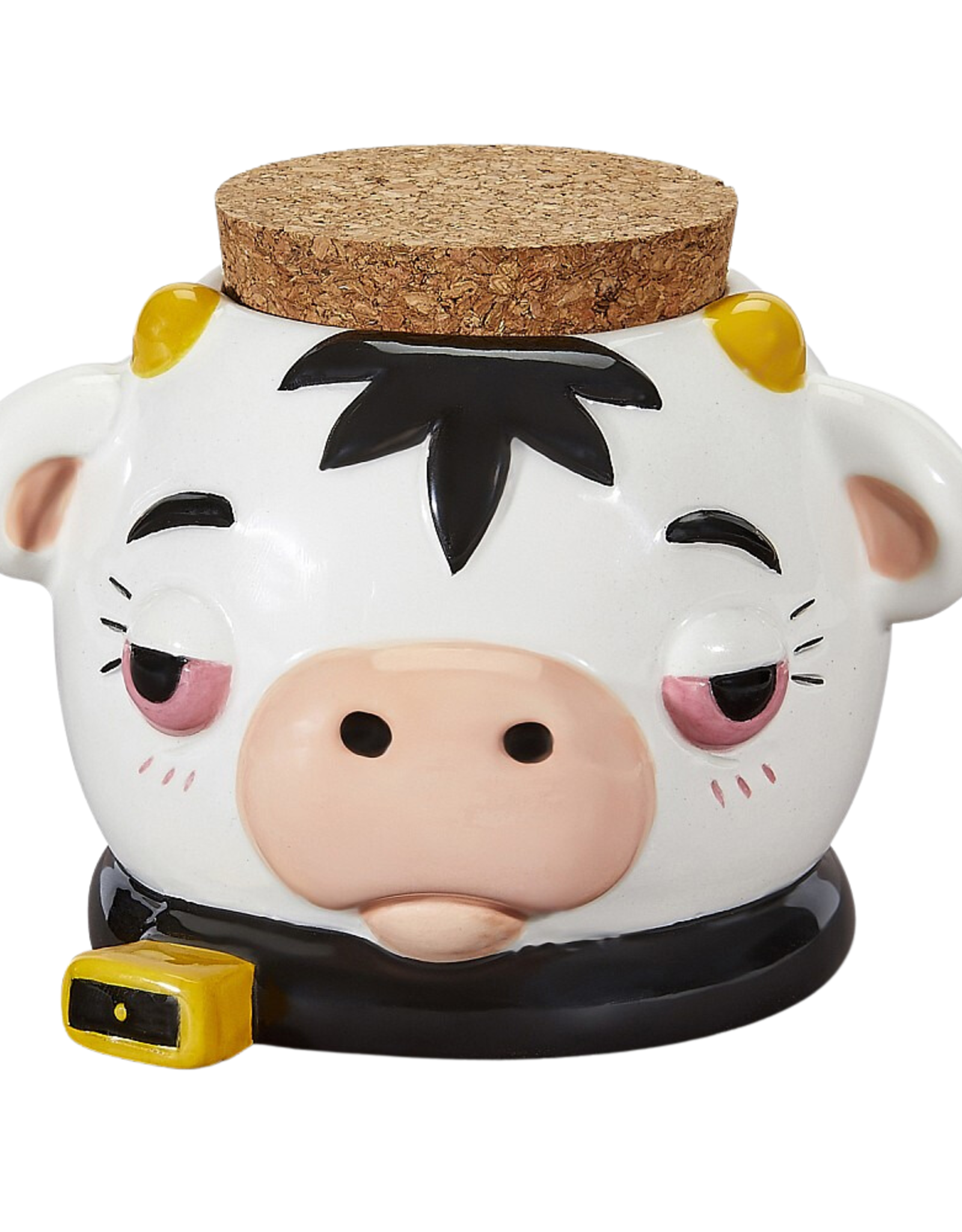 Cow Stash Jar