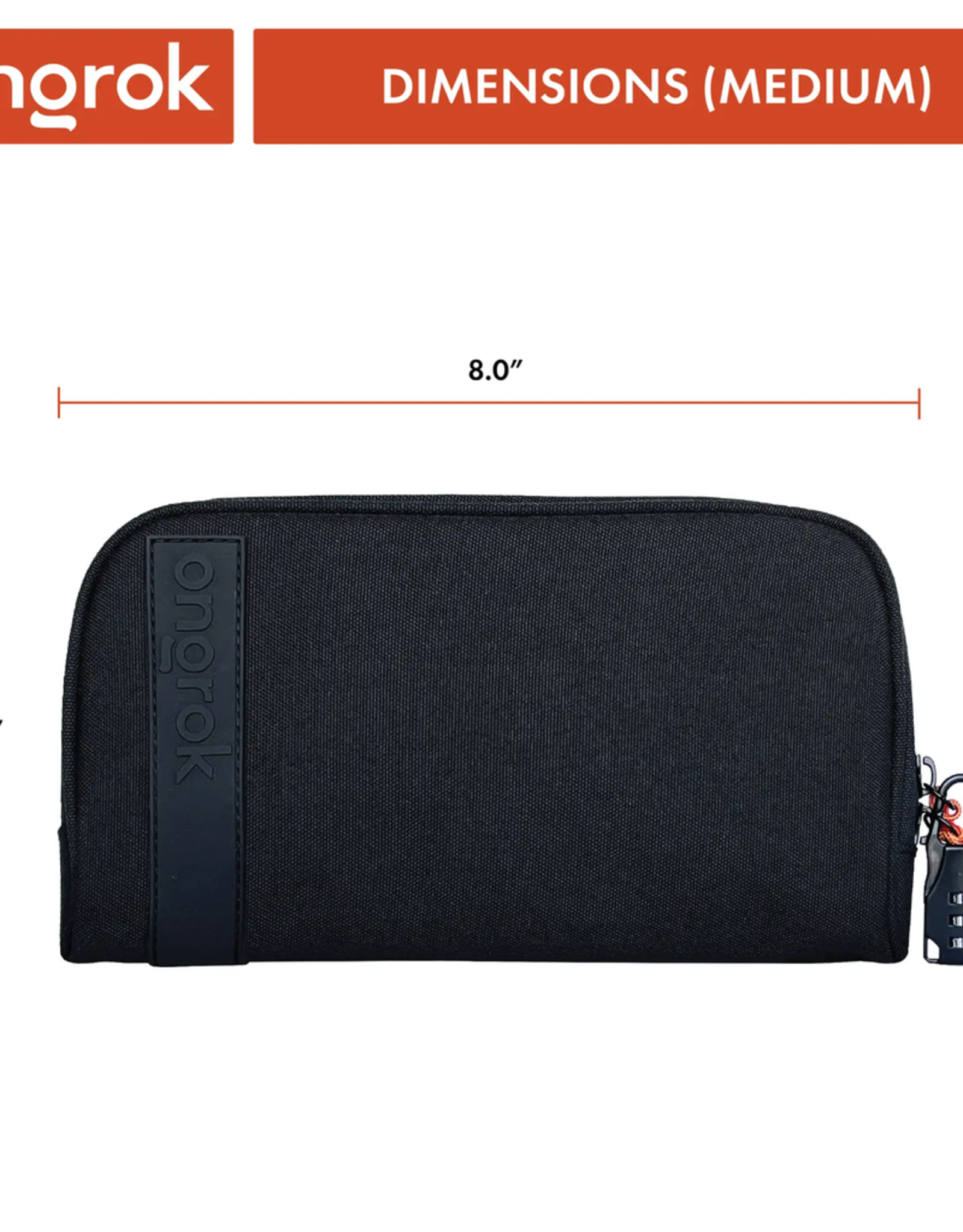 Ongrok Smell Proof Wallet - Black