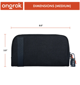 Ongrok Smell Proof Wallet - Black