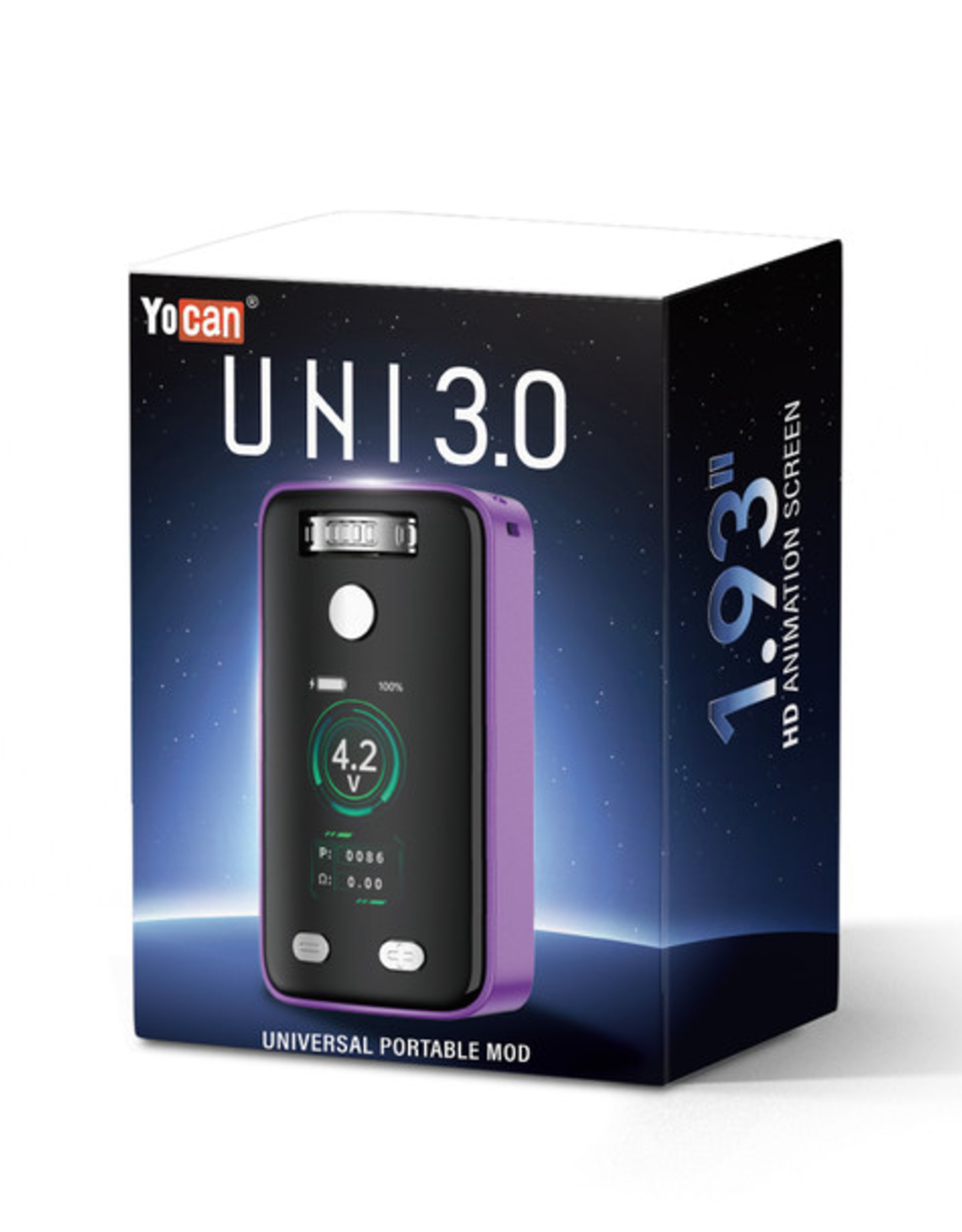 Yocan Yocan UNI 3.0 Universal Box Mod - 650mAh