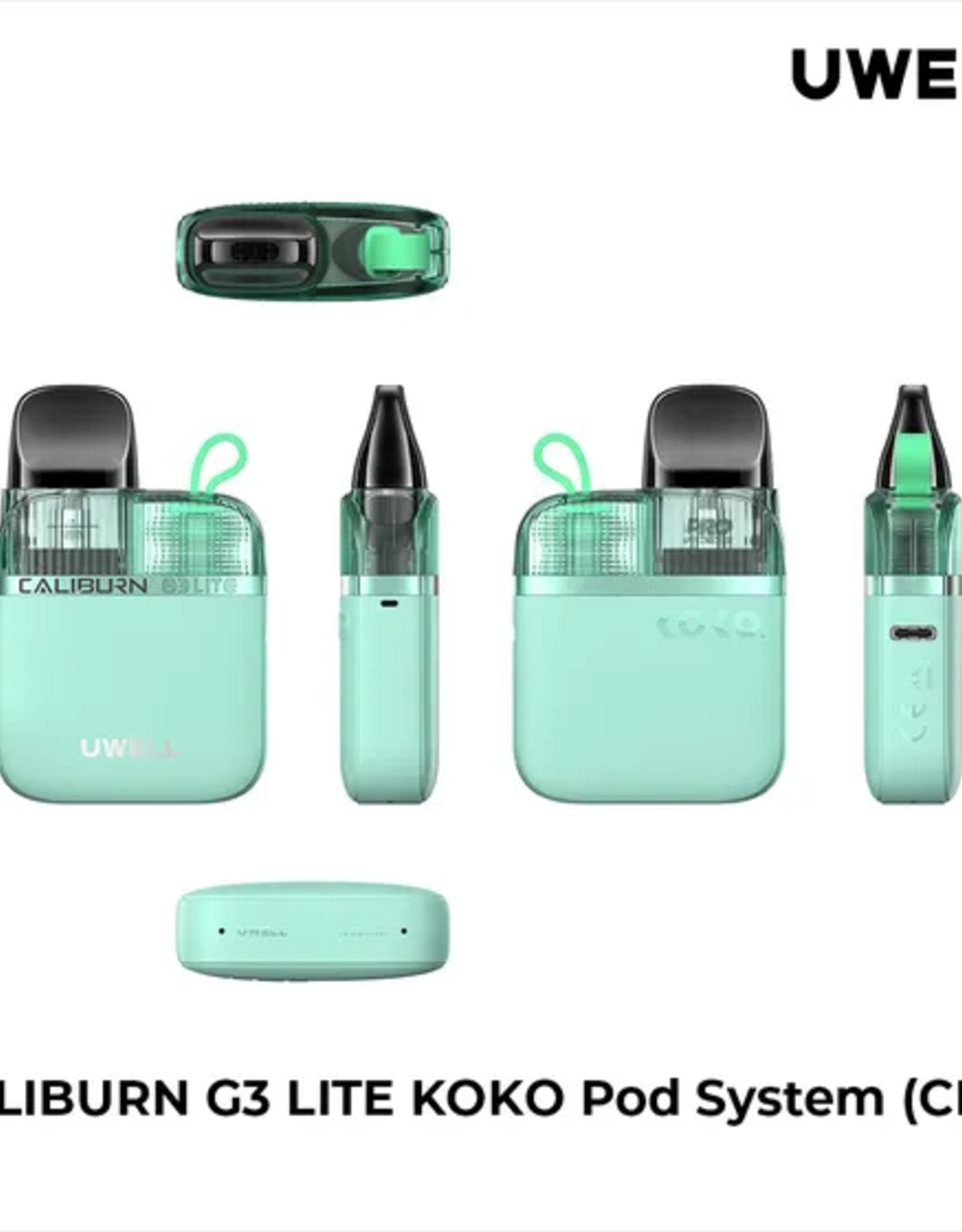 Uwell Uwell Caliburn G3 Lite KOKO Kit 2mL [CRC Version]