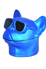 2.25" Hipster Dog Aluminum Grinder - Assorted Colours 2.25" Hipster Dog Aluminum Grinder - Assorted Colours