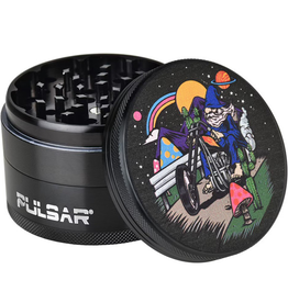 Pulsar Trippy Trip 2.5" 4 Piece Grinder by Pulsar