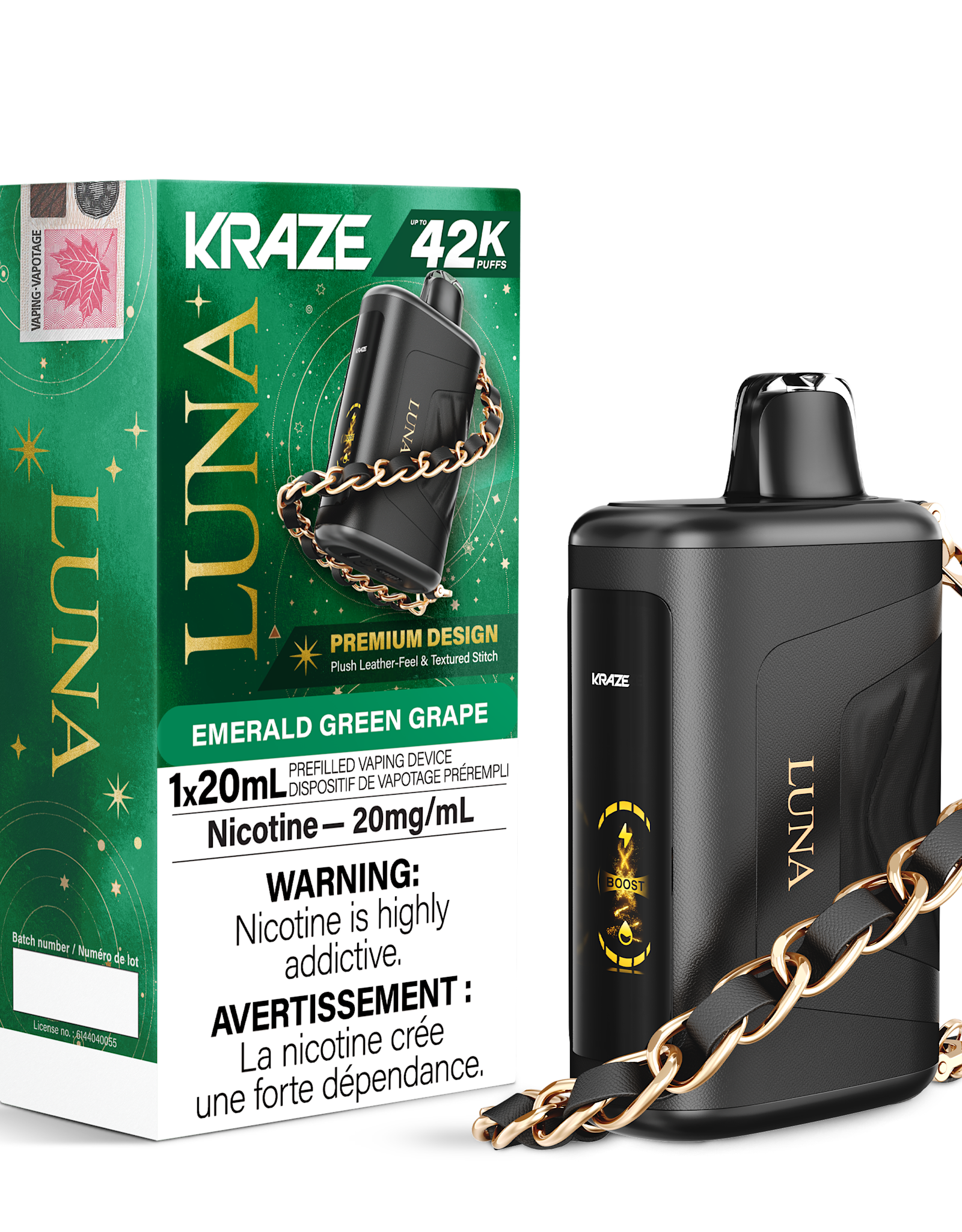 Kraze Luna 42K Disposable