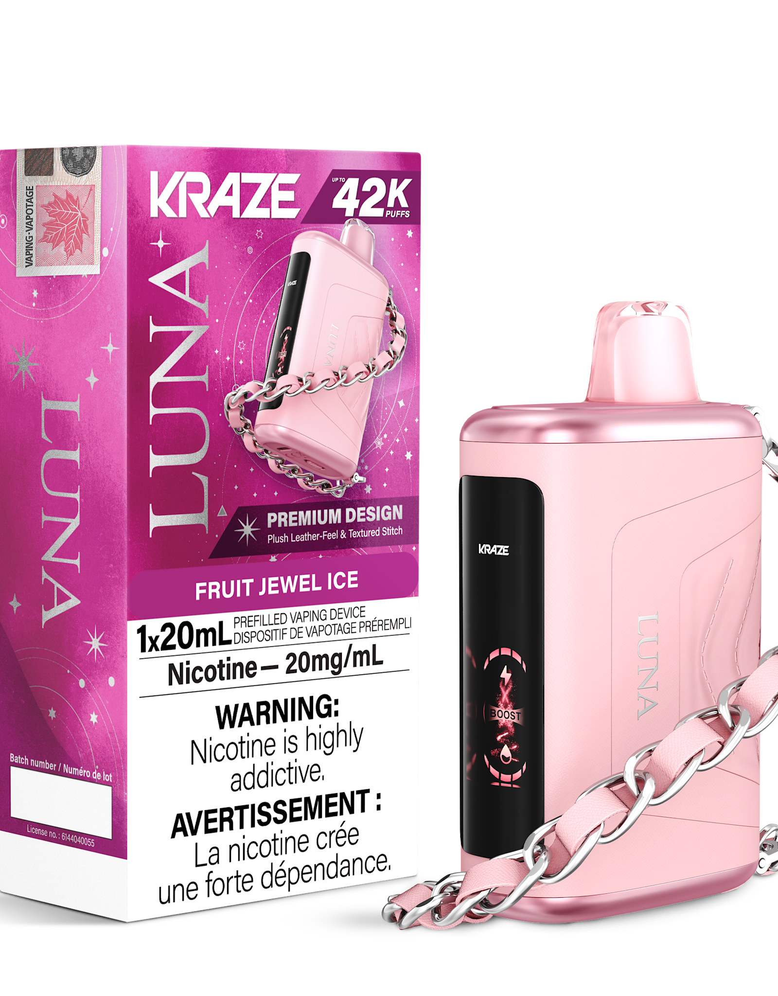 Kraze Luna 42K Disposable