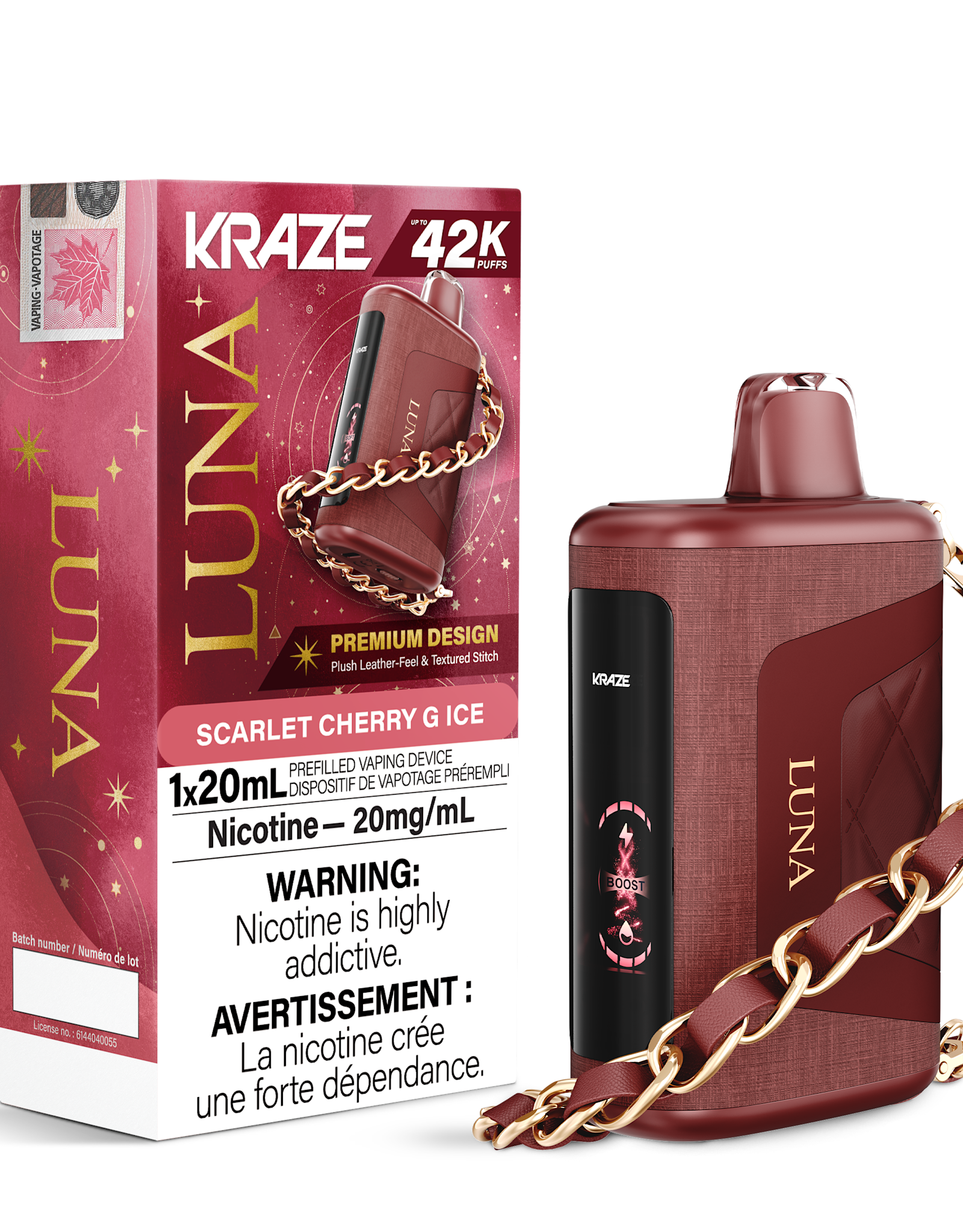 Kraze Luna 42K Disposable