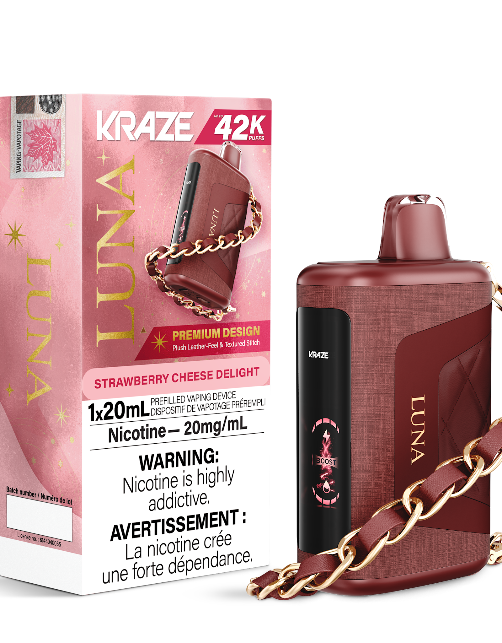 Kraze Luna 42K Disposable