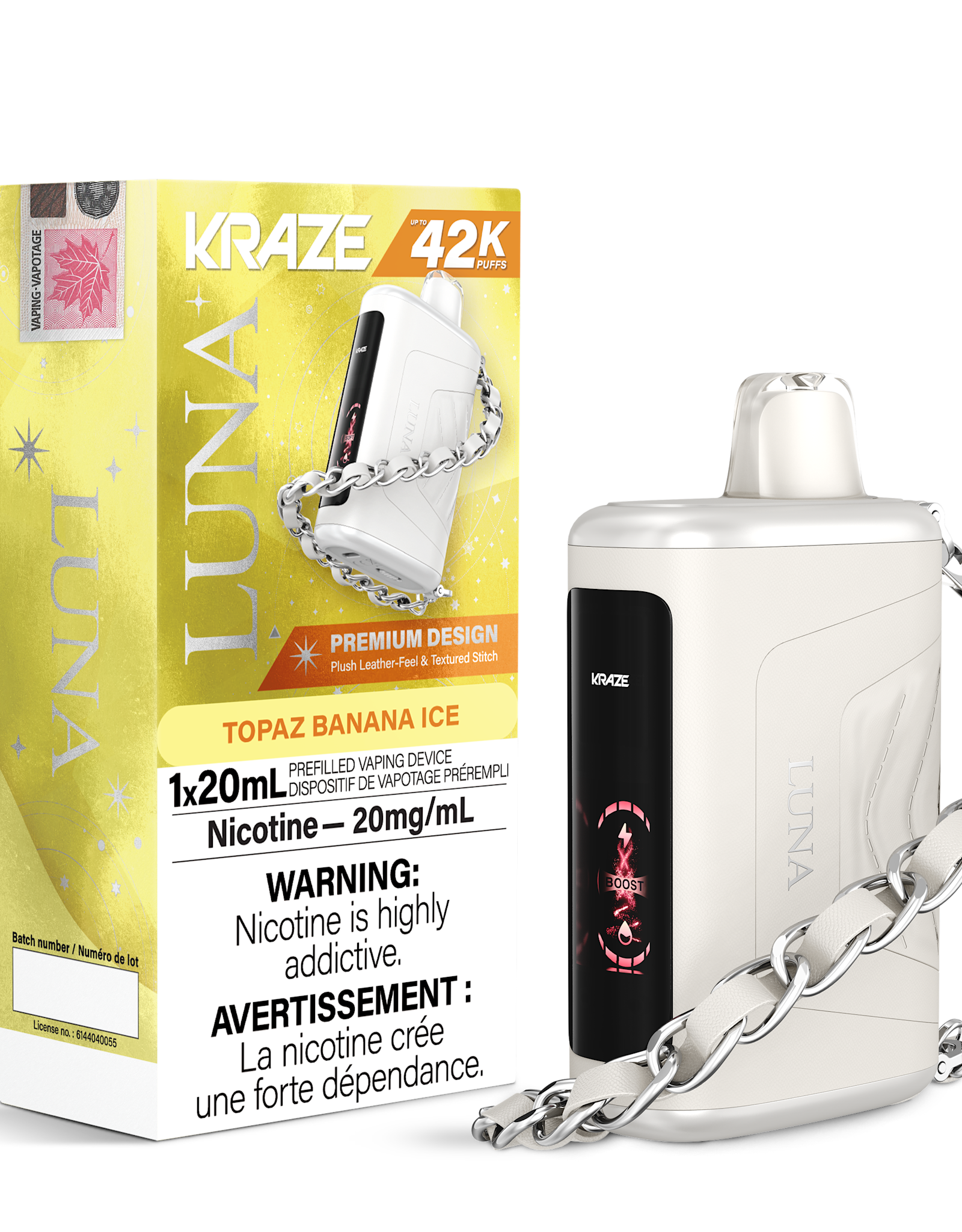 Kraze Luna 42K Disposable