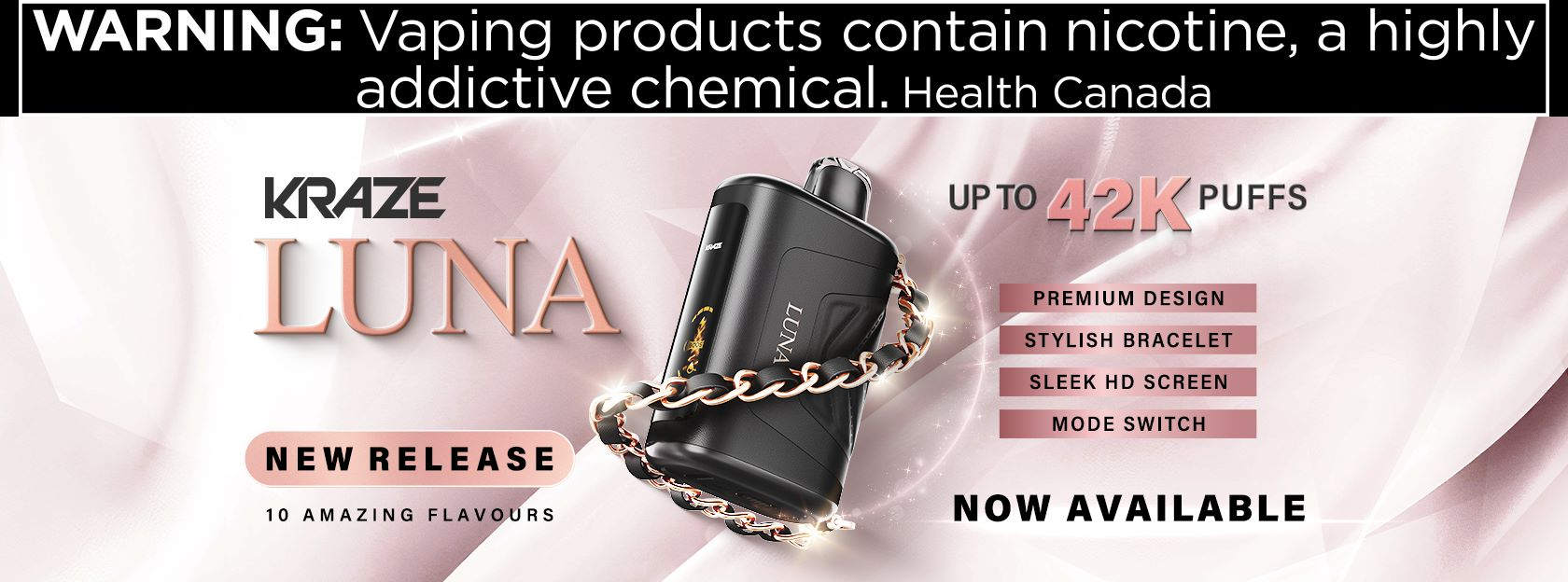 Kraze Luna Now Available!
