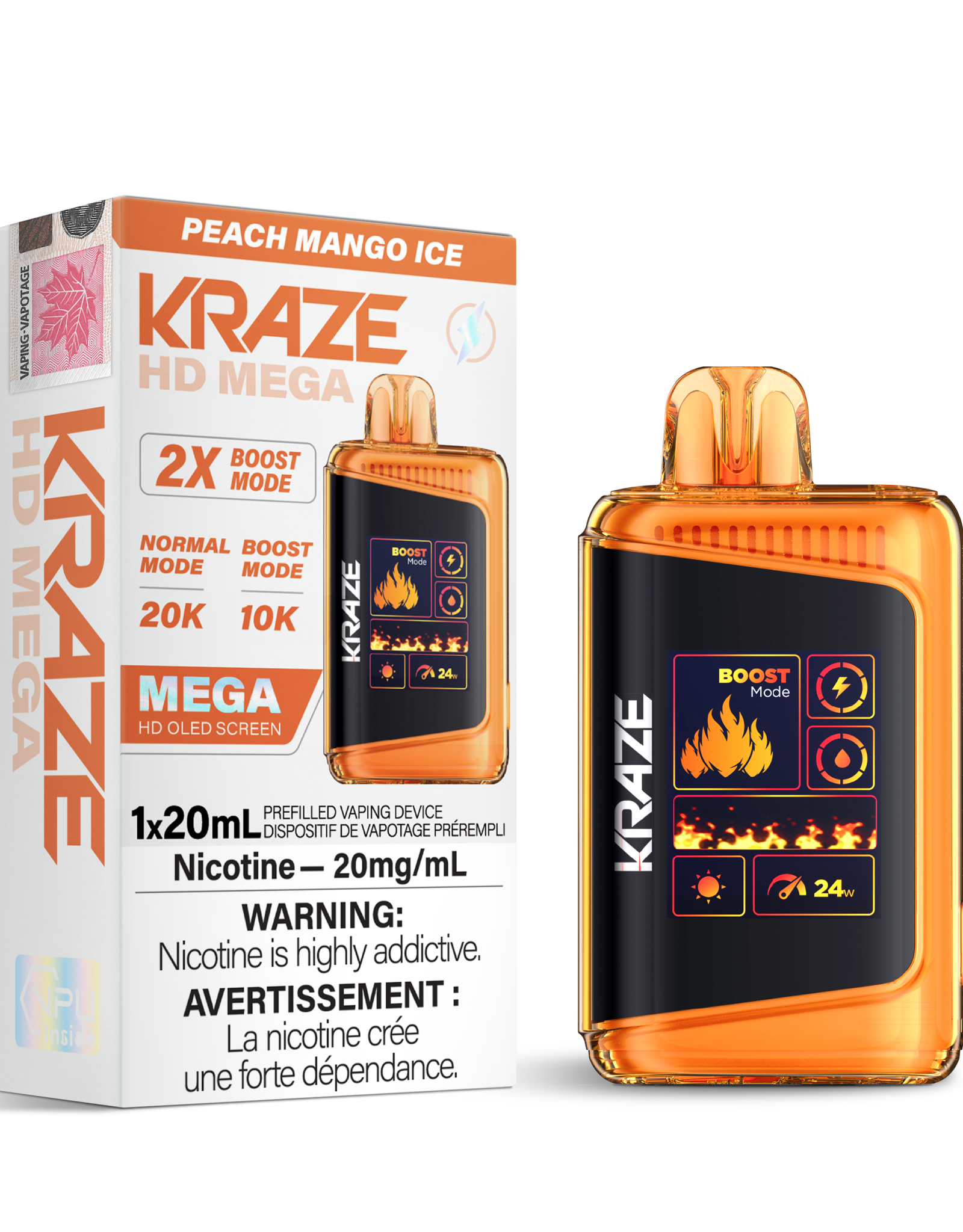 Kraze HD Mega Disposable