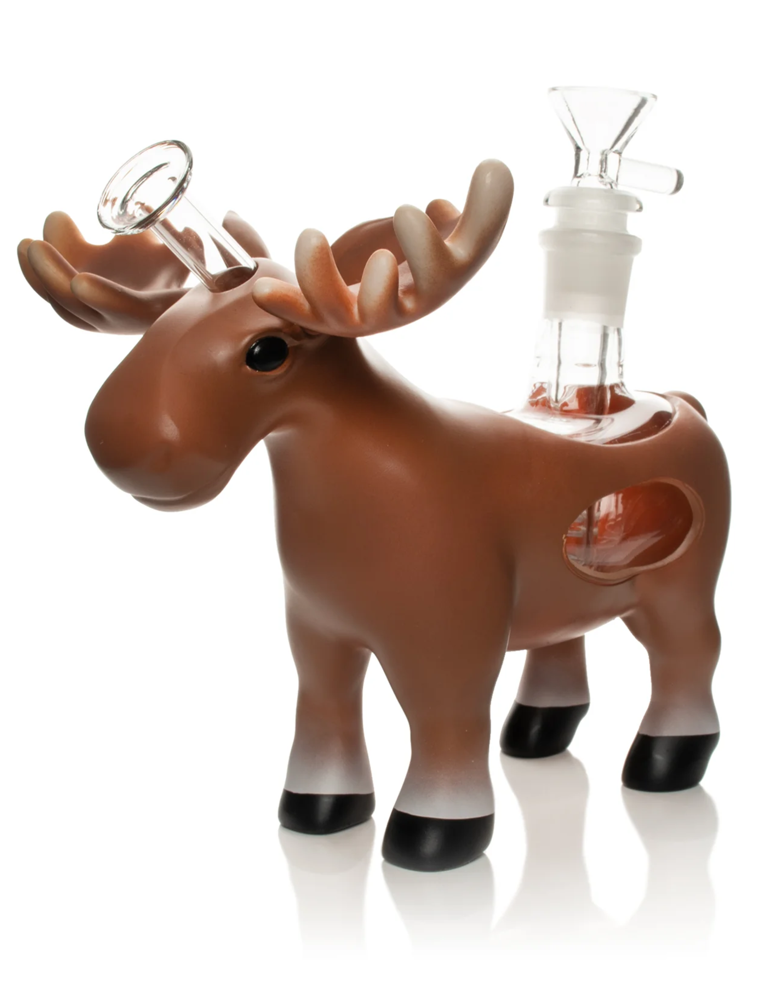 7" Silicone Moose Water Pipe
