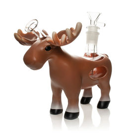 7" Silicone Moose Water Pipe