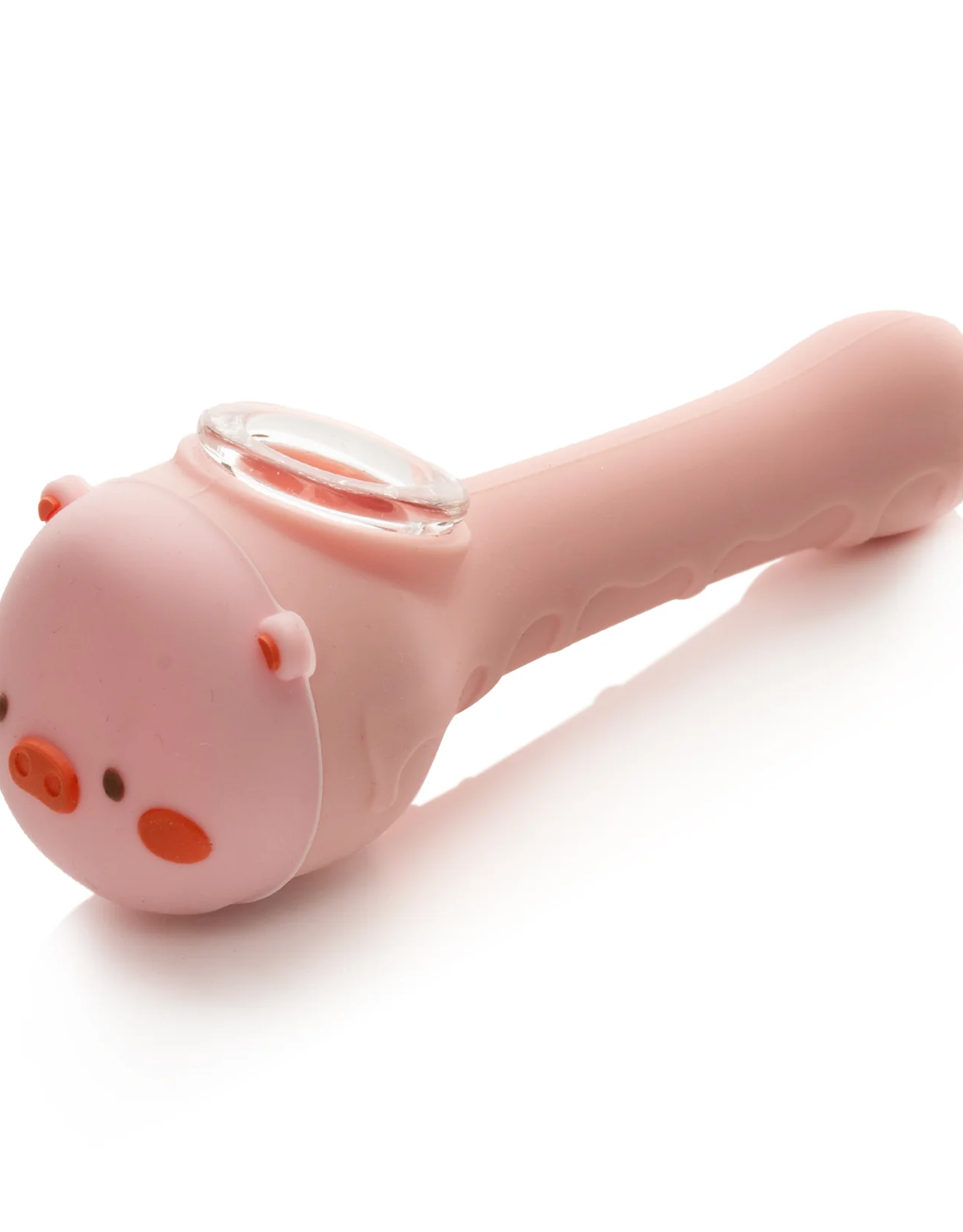 3.5" Silicone Piggy Hand Pipe