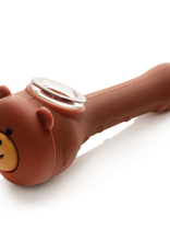 3.5" Silicone Teddy Bear Hand Pipe
