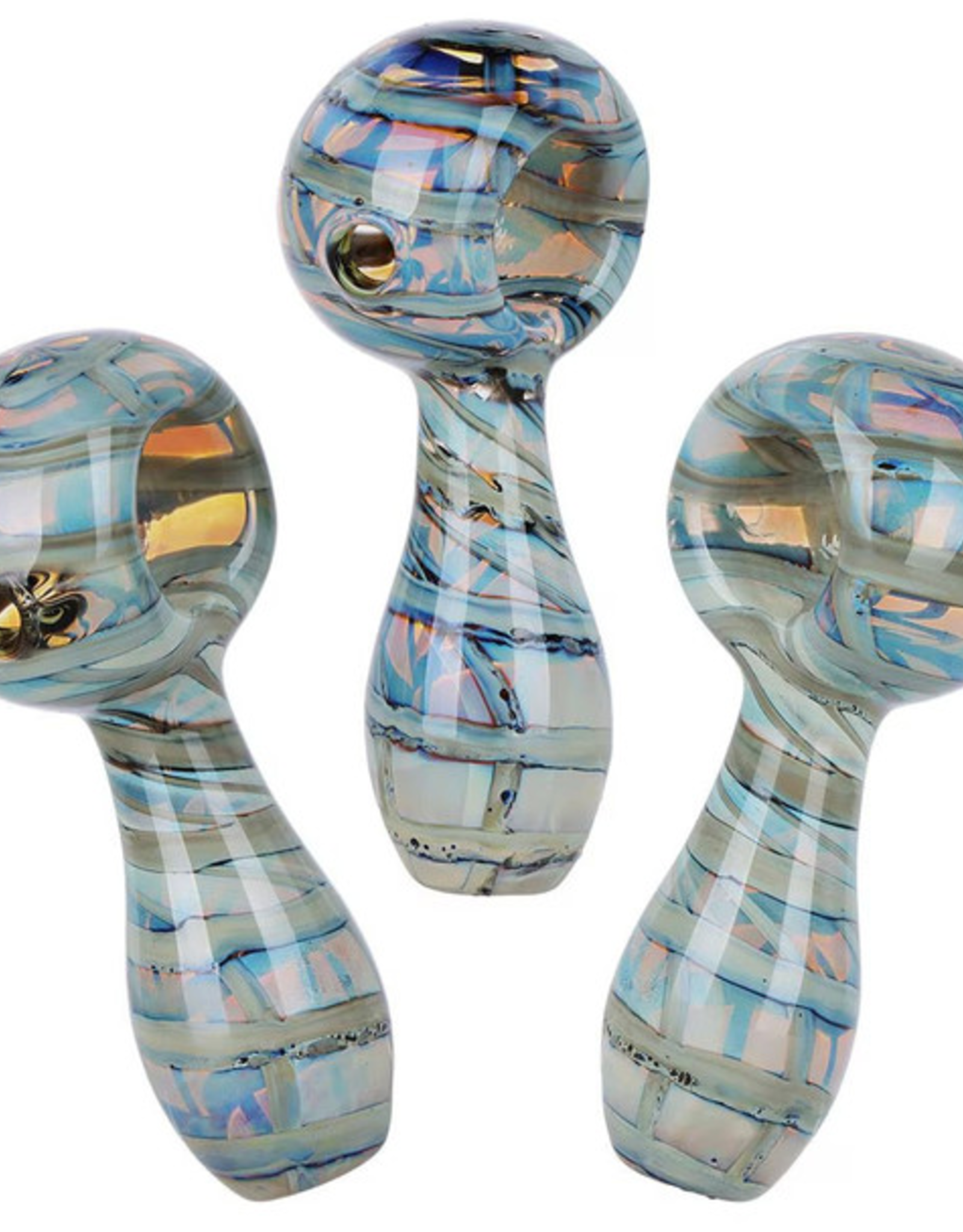 Tranquil Terra Glass Spoon Pipe - 3.25" / Colours Vary