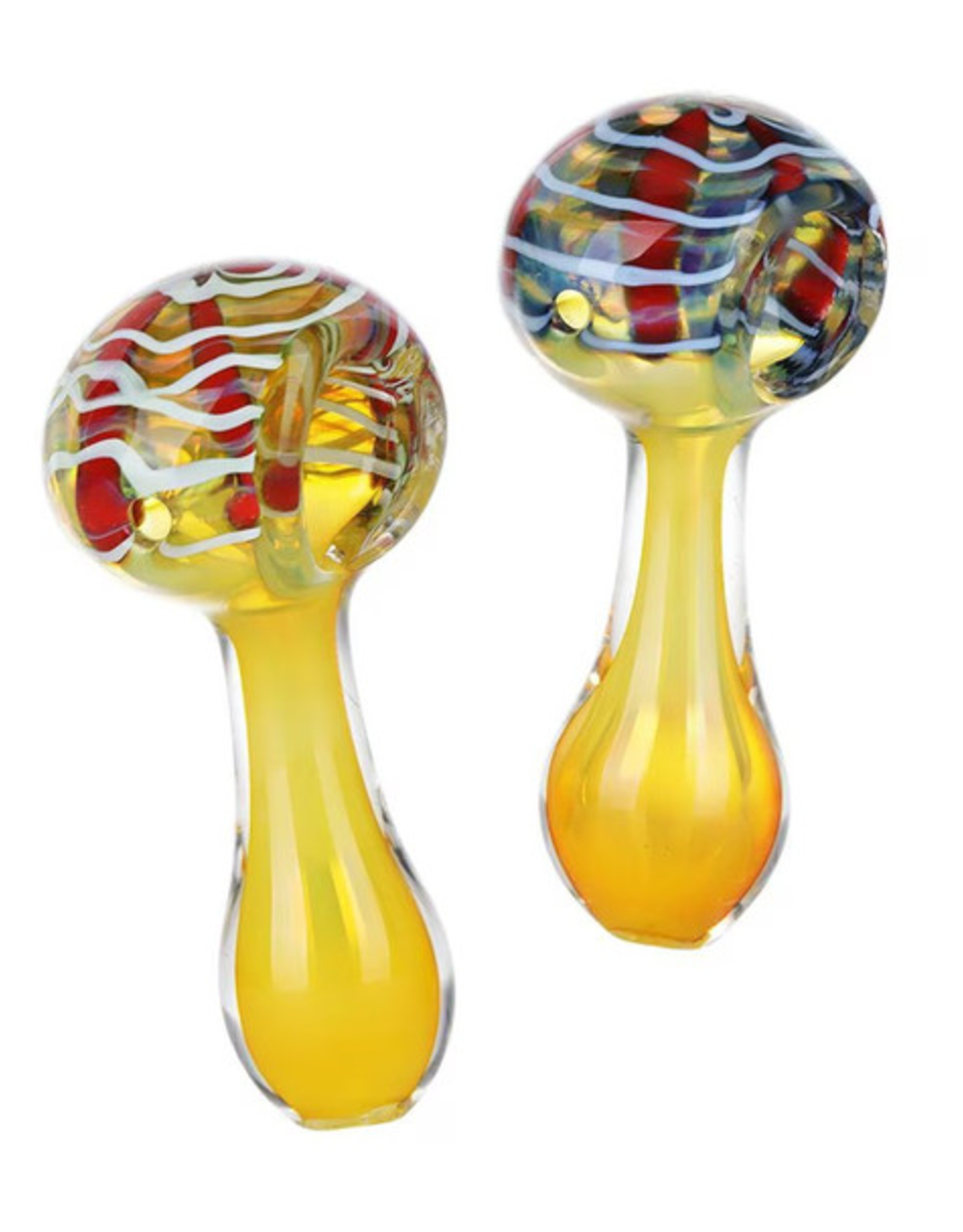Golden Hour Glass Pipe - 3" / Colours Vary