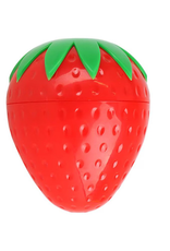 Strawberry Plastic Storage Jar - 3" Strawberry Plastic Storage Jar - 3"
