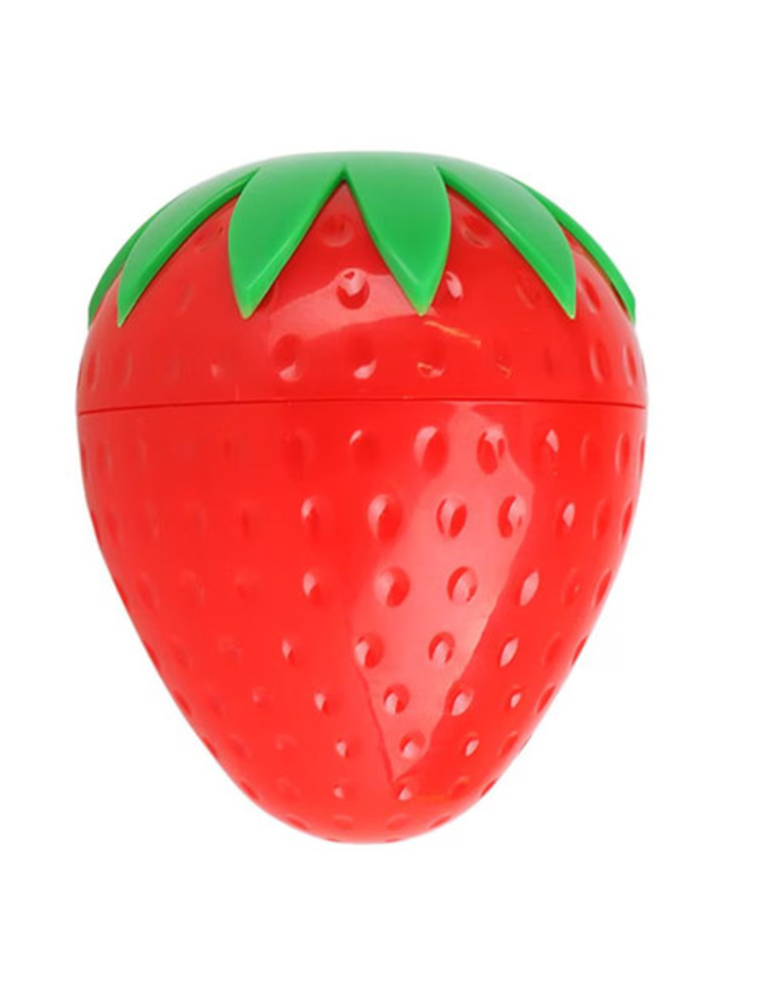 Strawberry Plastic Storage Jar - 3"