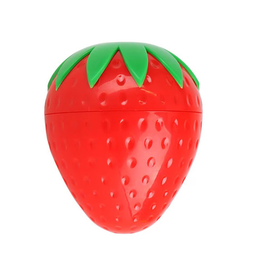 Strawberry Plastic Storage Jar - 3"