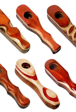 Padauk Wood Pipe - 4" / Styles Vary Padauk Wood Pipe - 4" / Styles Vary
