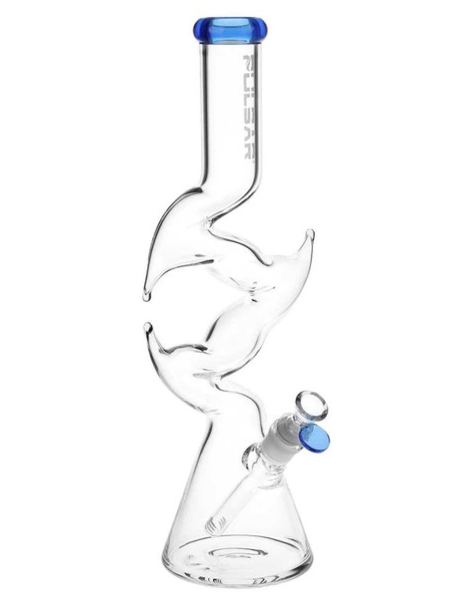 Pulsar 15.5" Blue Raptor Claw Glass Beaker by Pulsar