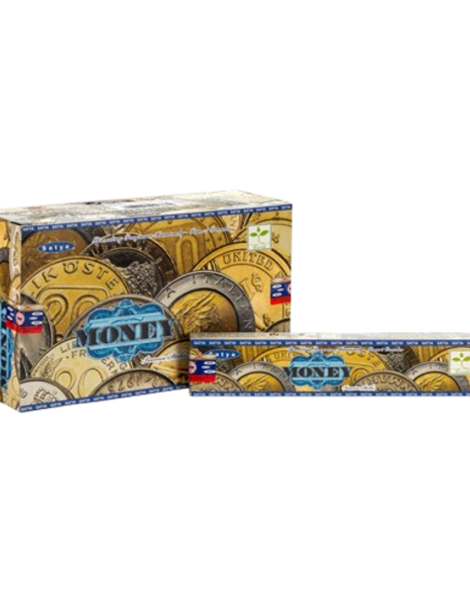 Satya Money Incense Sticks (15 Gram Box)