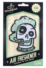 Stoned To The Bone Car Air Freshener - Pine Scent / 4"x3"