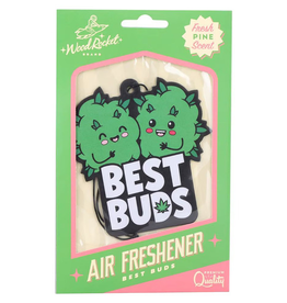 Best Buds Car Air Freshener - Pine Scent / 3.5"x3.75"