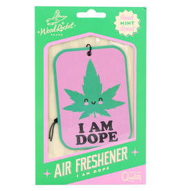 I Am Dope Car Air Freshener - Mint Scent / 4"x3"