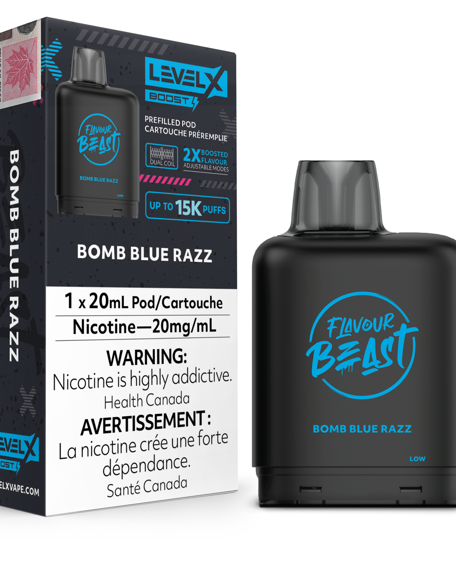 Level X Flavour Beast Boost Pod 20ml