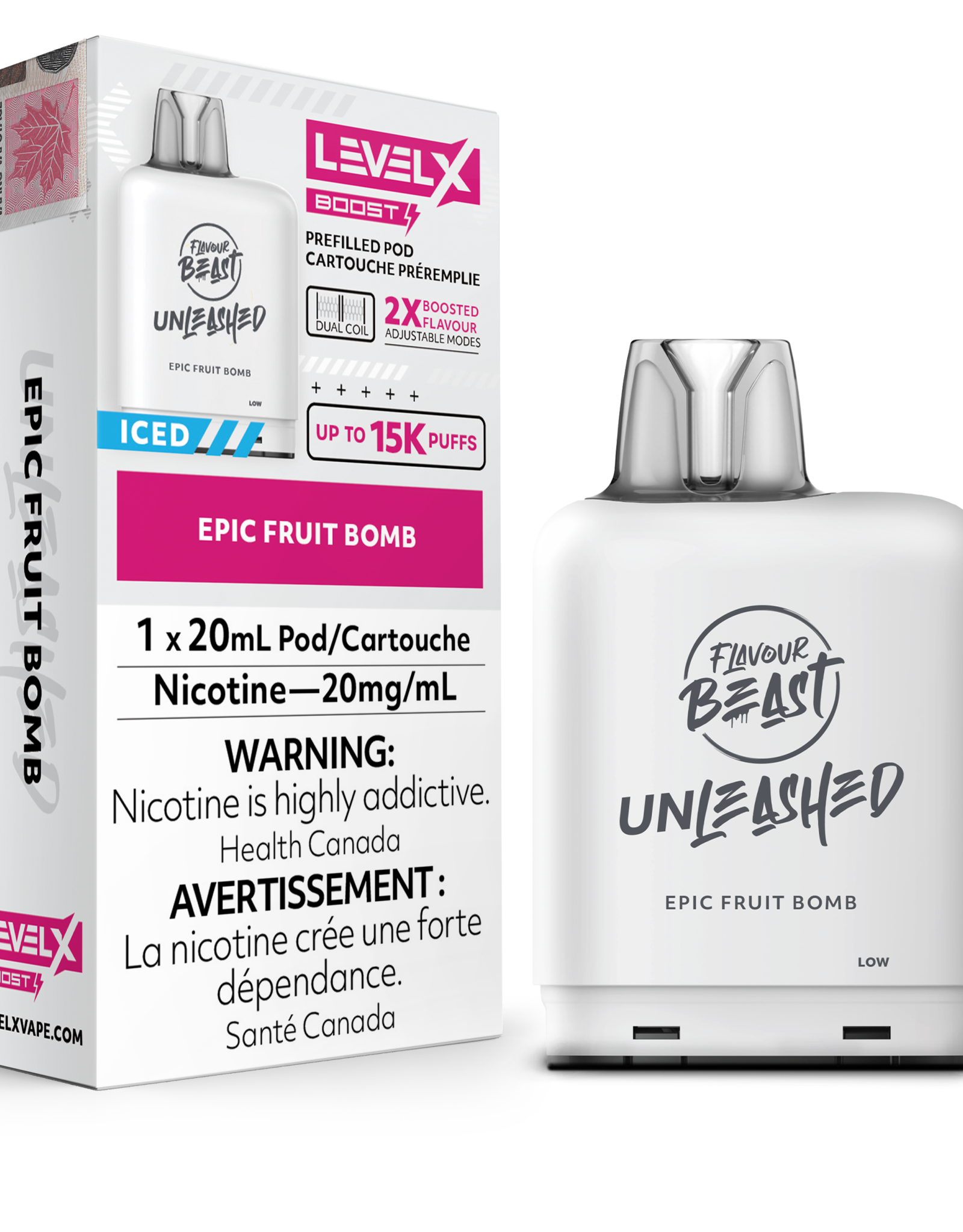 Level X Unleashed Boost Pod 20ml