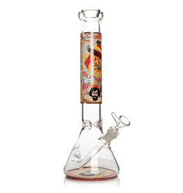 15" 7mm 420 Mind Meld Beaker by Cheech & Chong Glass