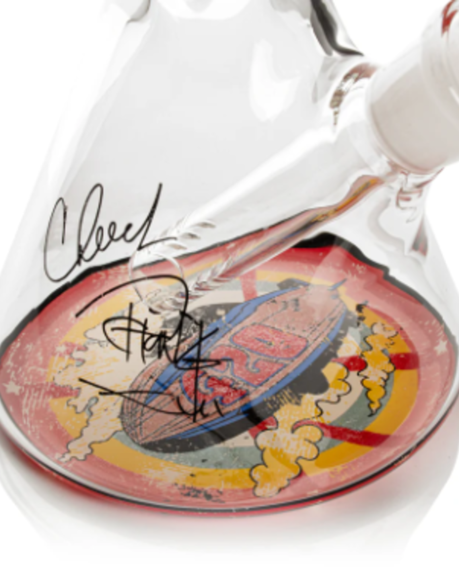 15" 7mm 420 Mind Meld Beaker by Cheech & Chong Glass