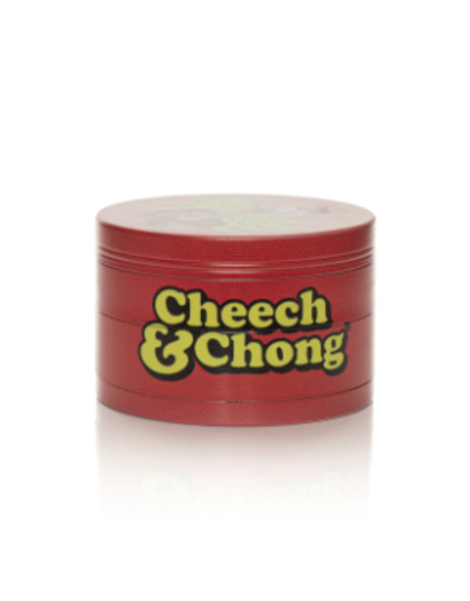 2.5" 4 Piece Parked Grinder by Cheech & Chong Glass