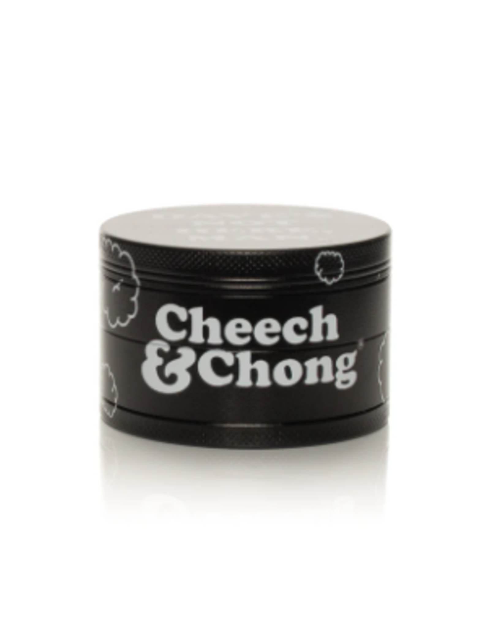 2.5" 4 Piece Dave's Not Here Man Grinder by Cheech & Chong Glass