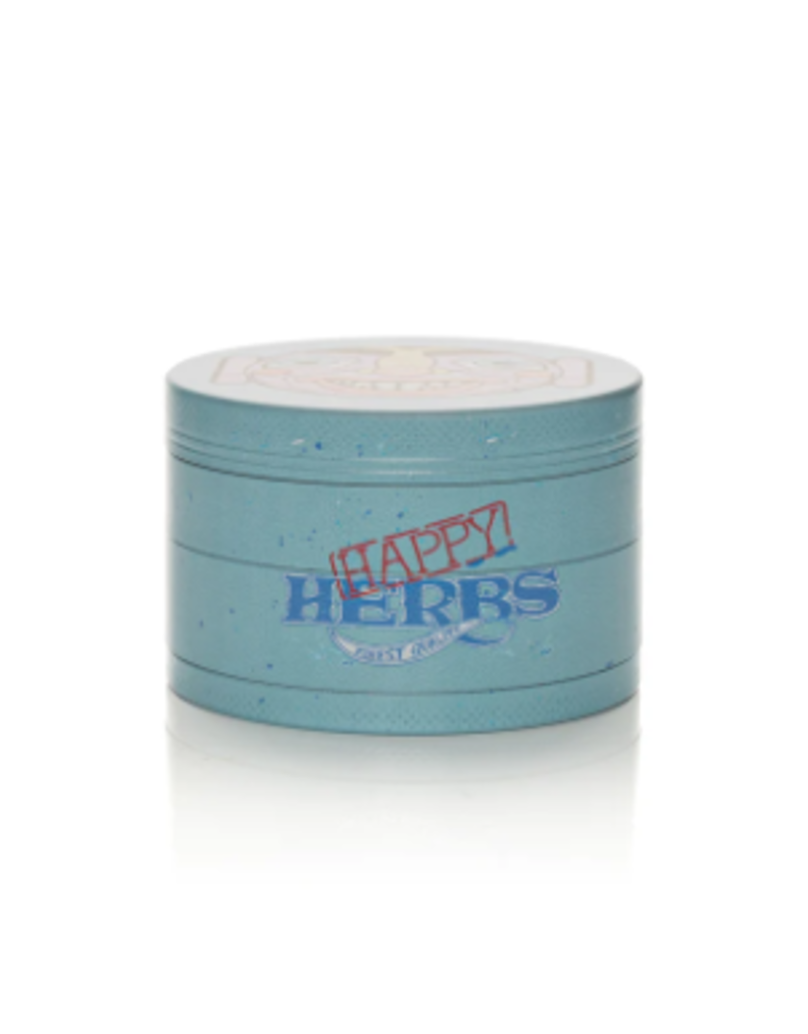 2.5" 4 Piece Happy Herbs Grinder by Cheech & Chong Glass