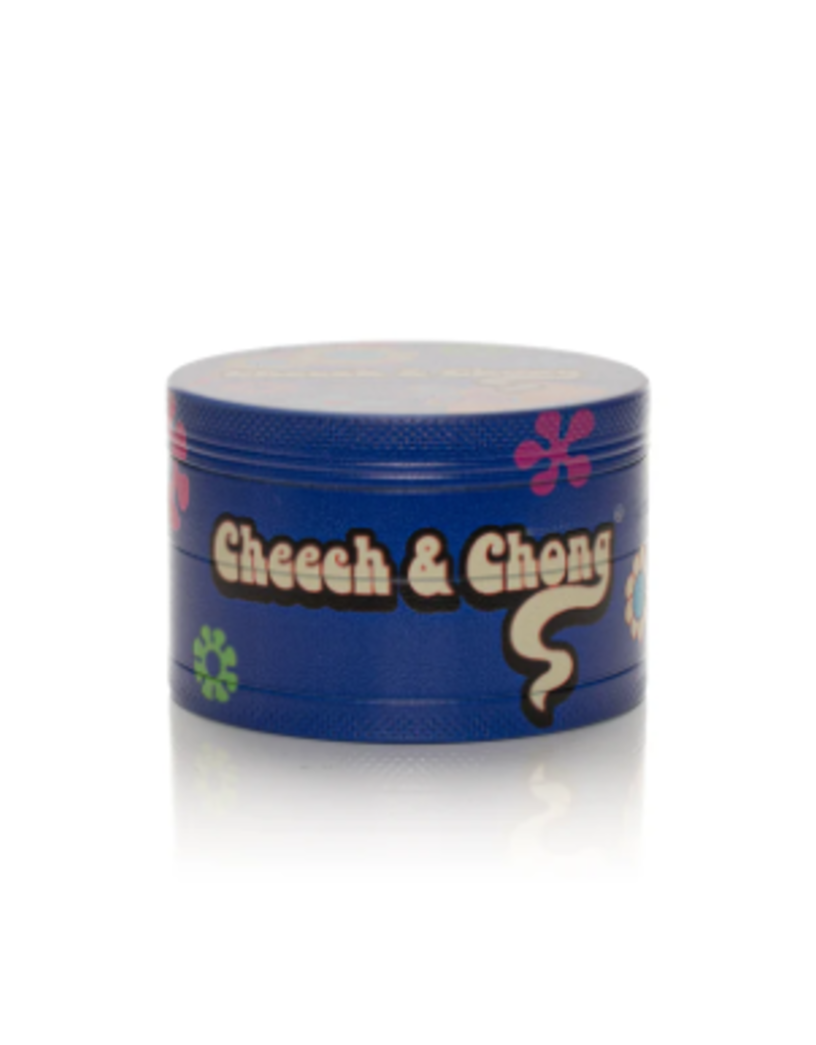 2.5" 4 Piece Power to the Flower Grinder by Cheech & Chong Glass