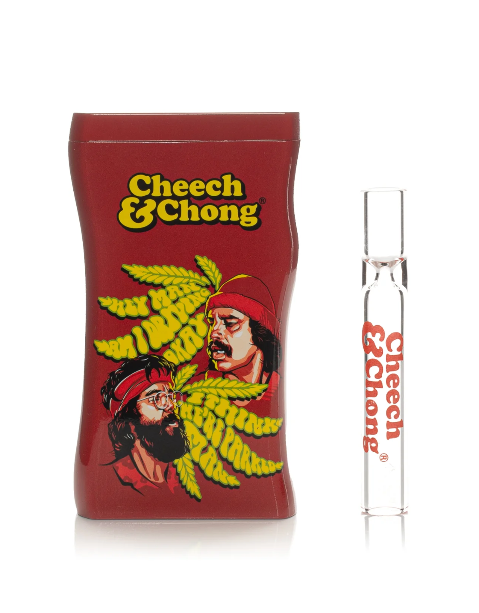 3.8" Parked Dugout by Cheech & Chong Glass