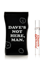 3.8" Dave's Not Here, Man Dugout by Cheech & Chong Glass 3.8" Dave's Not Here, Man Dugout by Cheech & Chong Glass