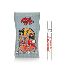 3.8" Earache Dugout by Cheech & Chong Glass