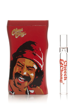 3.8" Pop Art Dugout by Cheech & Chong Glass