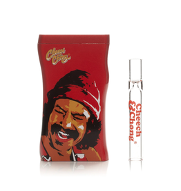 3.8" Pop Art Dugout by Cheech & Chong Glass