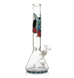 Red Eye Glass 15" 7mm Space Rabbit Beaker by Red Eye Glass