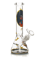 Red Eye Glass 10" Space Monkey Beaker by Red Eye Glass